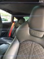 奥迪A4L S6 S7碳黑色翻毛皮车顶 汽车顶棚内饰改色座椅改装